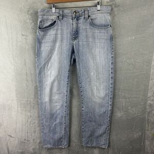 Fidelity Jimmy Jeans Men's 33 Medium Wash‎ Blue Denim